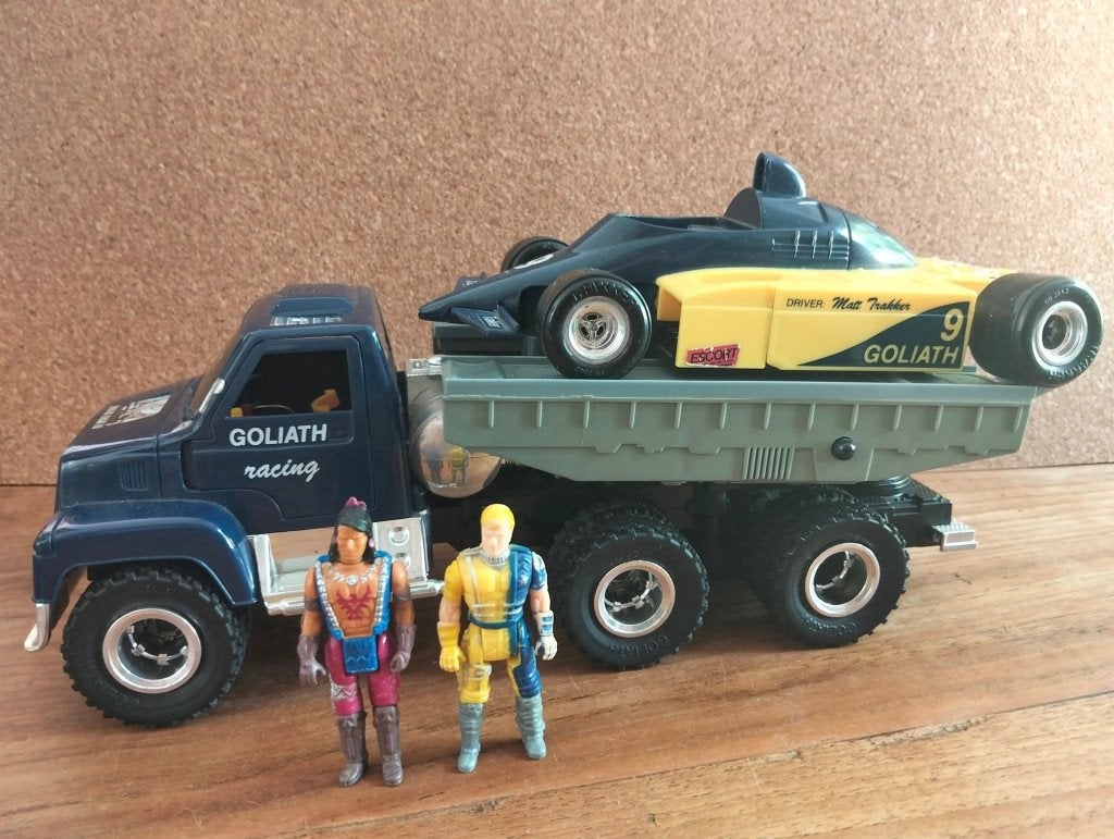 M.A.S.K. kenner - Goliath, Ophalen of Verzenden, Gebruikt