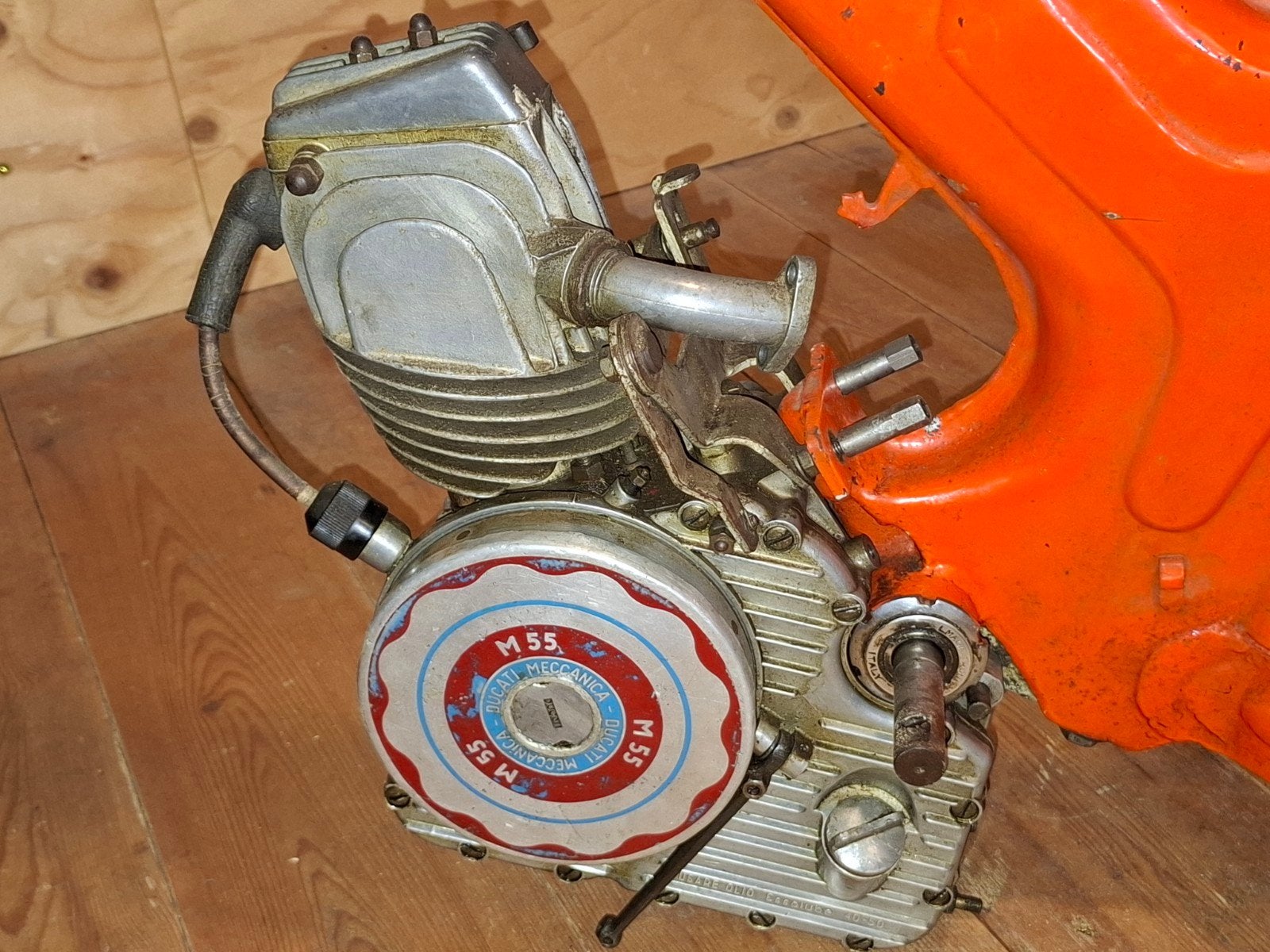 UNIEKE DUCATI M55 CUCCIOLO RIGID, Ophalen of Verzenden, Gebruikt, Overige typen, Overige merken