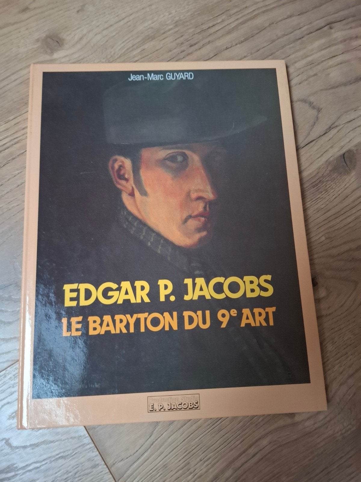 Edgar P. Jacobs: Le Baryton du 9e Art - Hardcover, Eén stripboek, Ophalen of Verzenden, Zo goed als nieuw, Jean-Marc Guyard