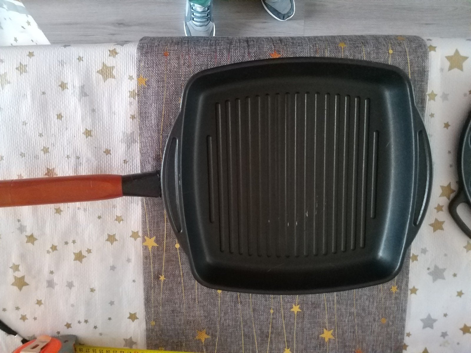 Grillpan, Huis en Inrichting, Koekenpan, Gietijzer, Nieuw, Ophalen of Verzenden