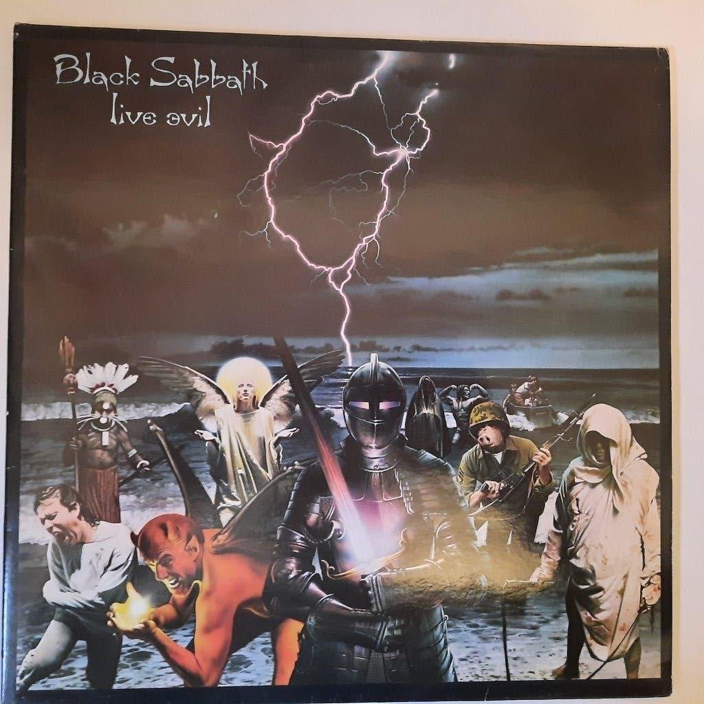 LP "Live Evil" - Black Sabbath, Gebruikt, Originele persing, Ophalen of Verzenden, 12 inch