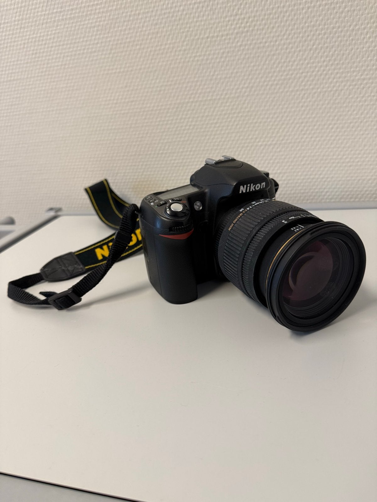 Nikon D80 Spiegelreflexcamera met Sigma 18-50mm lens, Gebruikt, Spiegelreflex, 4 t/m 7 keer, Nikon