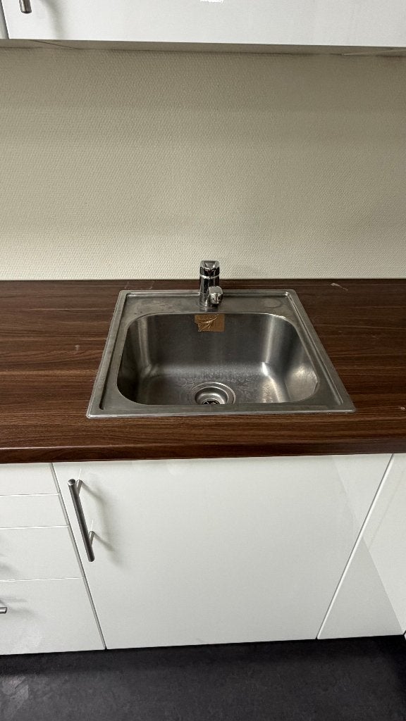 Keuken, Ophalen, Wit, Nieuw, Enkelwandige keuken