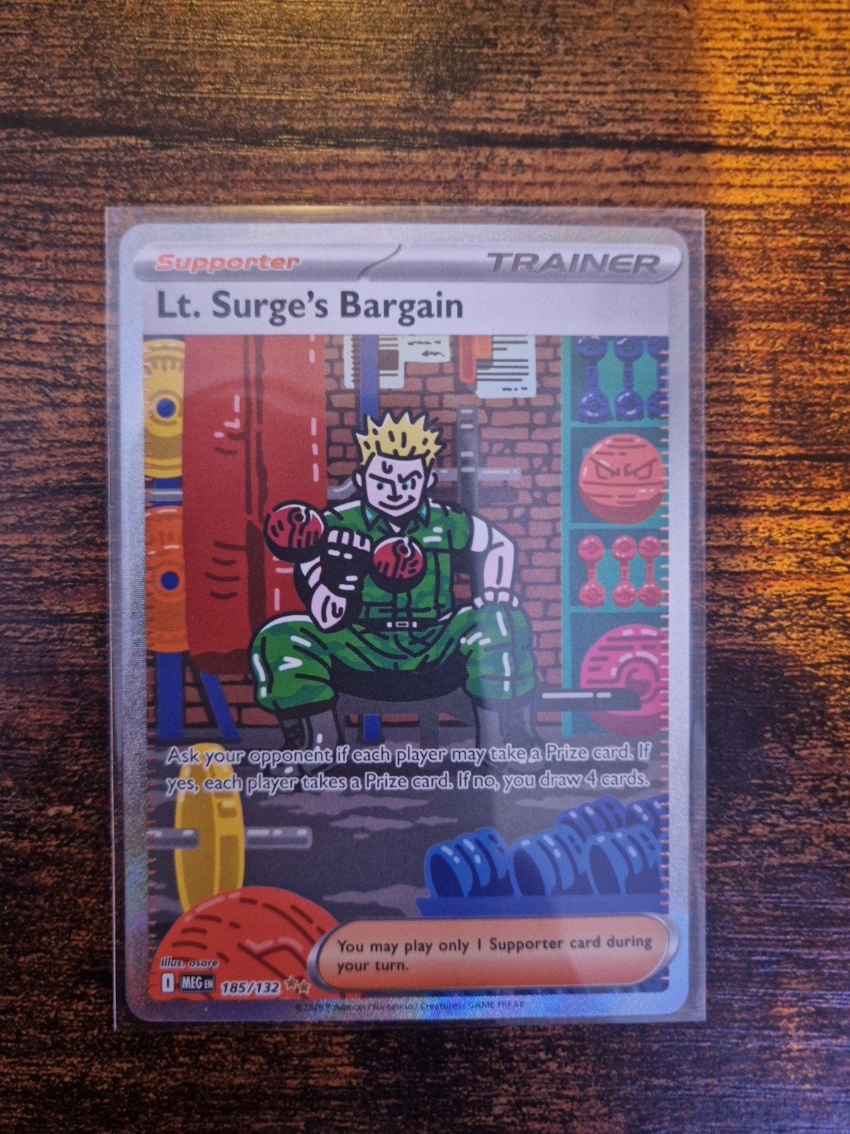 Pokemon - Lt. Surge's Bargain (185/132), Ophalen of Verzenden, Nieuw