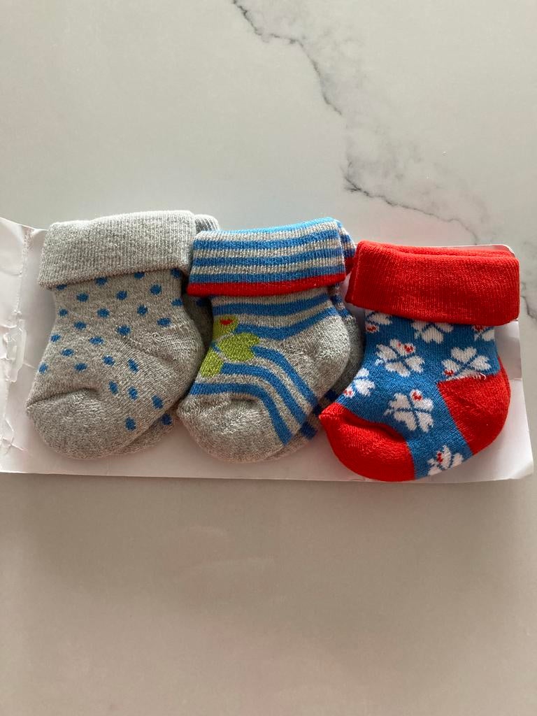 by Graziela Newborn Sokjes - Set van 3 - nieuw, Jongetje of Meisje, Ilewap, Nieuw, Ophalen of Verzenden