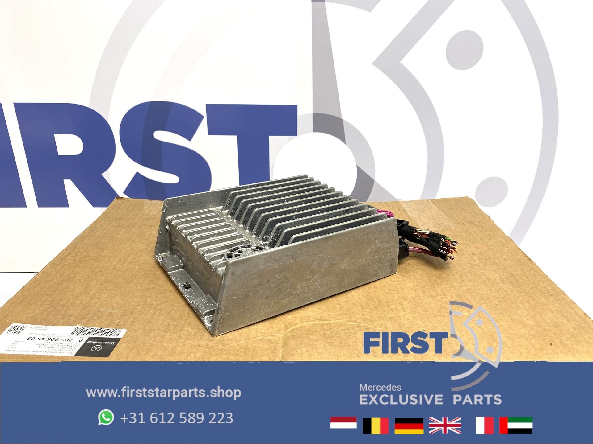 A2129002401 HARMAN BECKER VERSTERKER Mercedes Benz E KLASSE, Ophalen of Verzenden, -, -, -