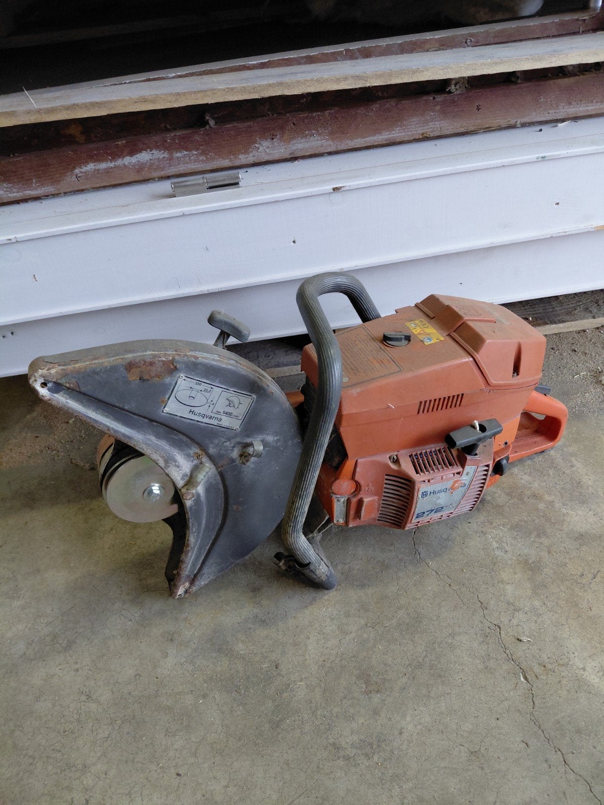 Husqvarna bandenzaag, Ophalen, Gebruikt