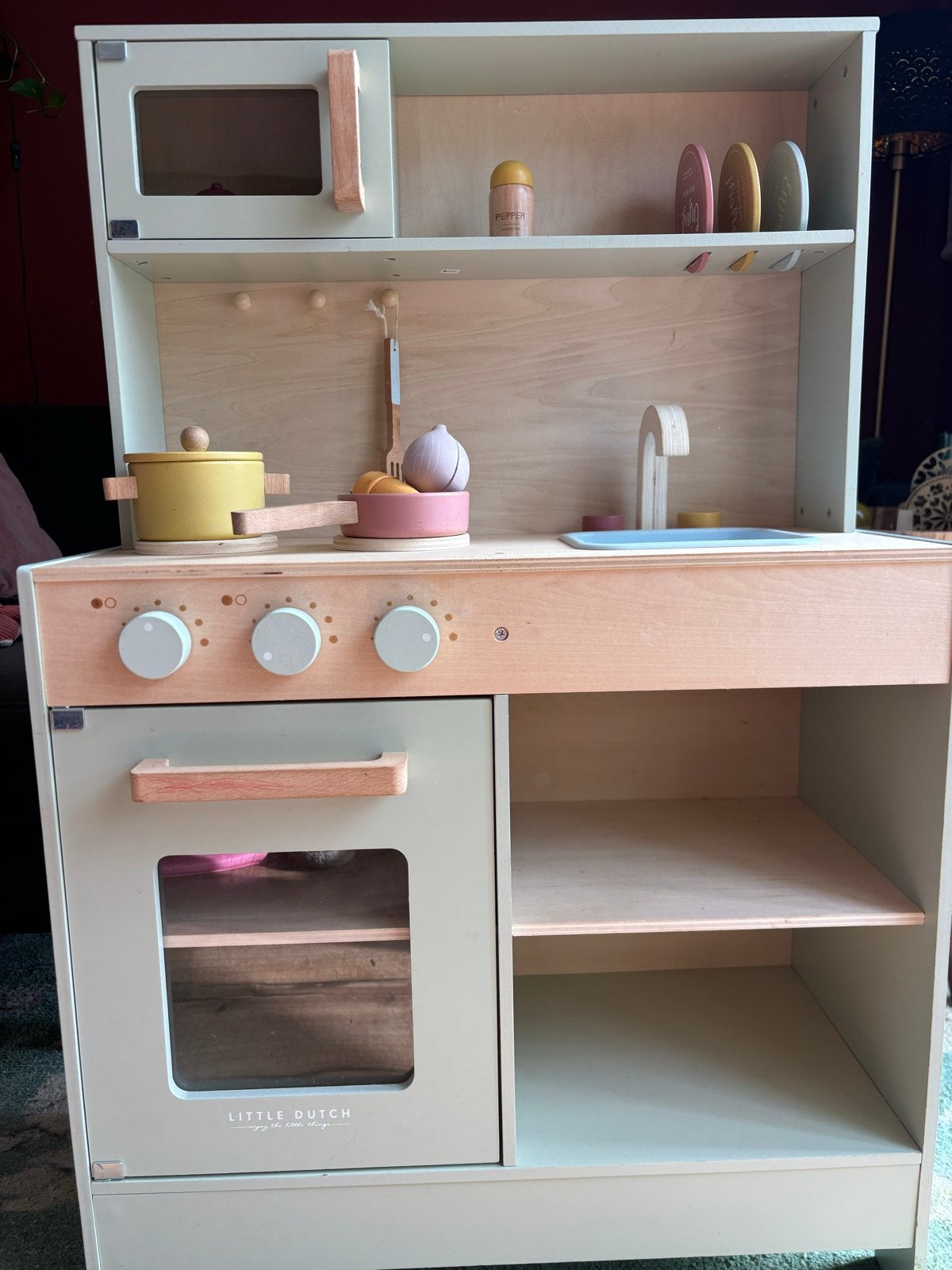 Little Dutch Speelkeukentje - Houten Kinderkeuken, Ophalen, Gebruikt, Hout, Speelkeuken