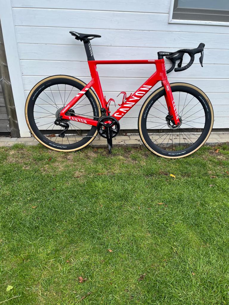 Canyon aeroad cfr maat L, Carbon, Zo goed als nieuw, 57 tot 61 cm, Meer dan 20 versnellingen