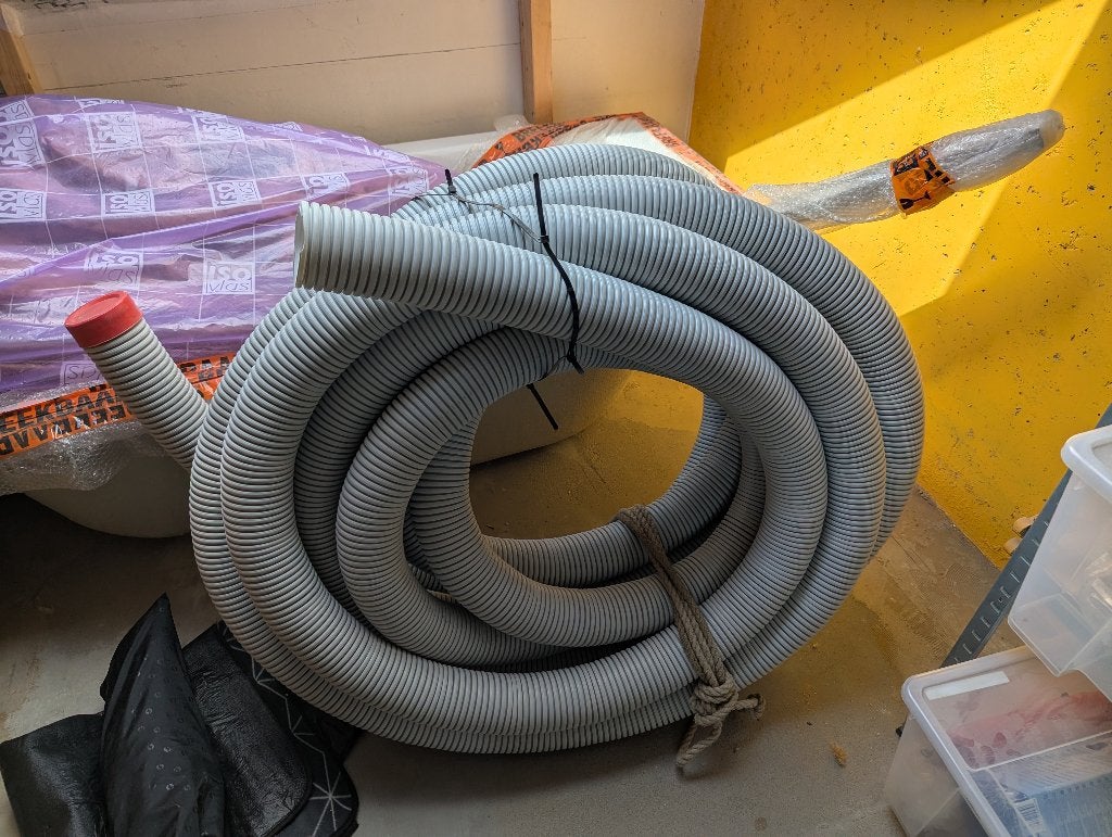 Vent-Axia Uniflexplus luchtverdeelslang lengte 25m, Ophalen, Nieuw, Afzuiger