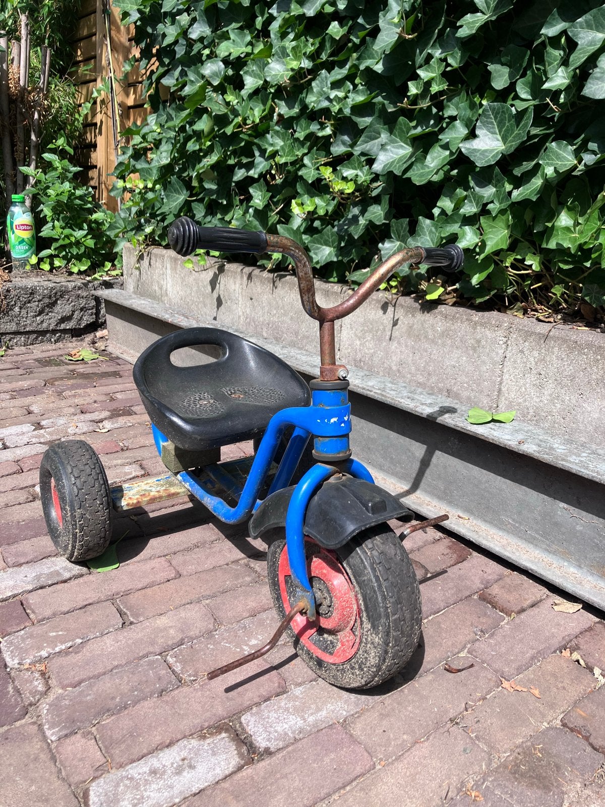 Blauwe driewieler voor kinderen - Gratis, Fietsen en Brommers, Fietsen | Driewielers, Ophalen of Verzenden, Gebruikt