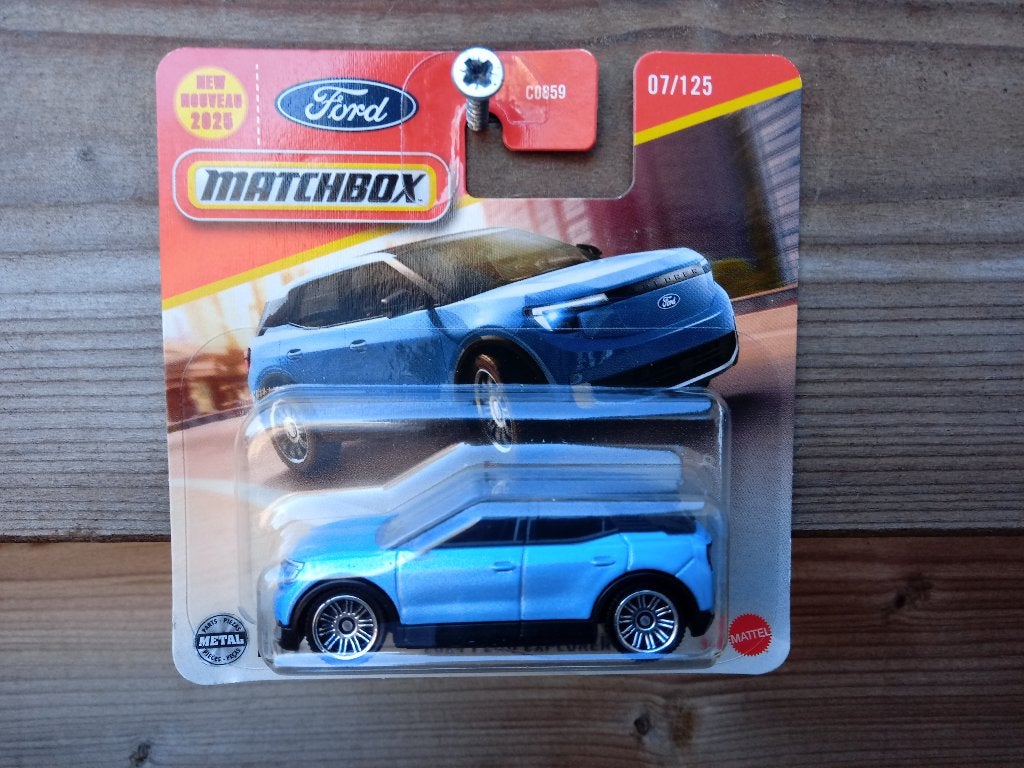 Ford Explorer BEV '24 Matchbox, Hobby en Vrije tijd, Modelauto's | Overige schalen, Ophalen, Nieuw, Auto