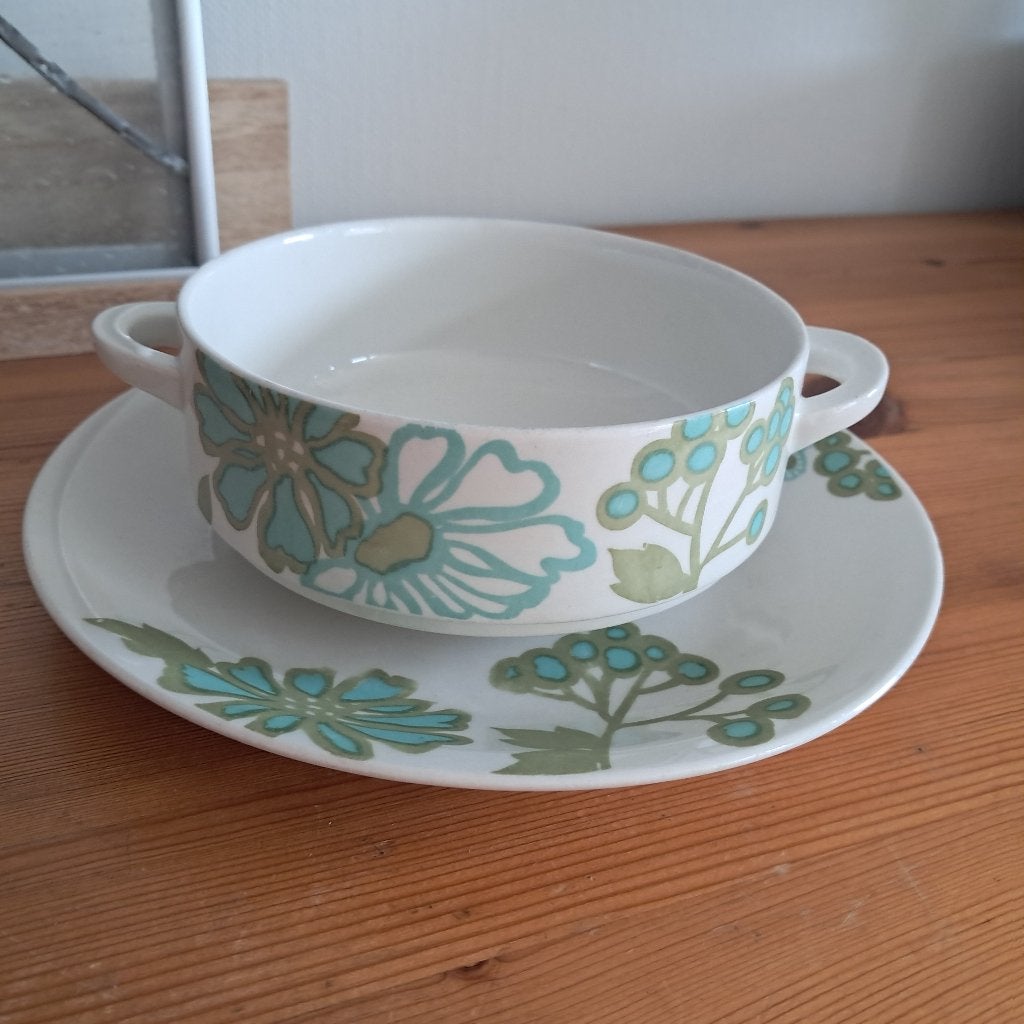 Villeroy & Boch Scarlett soepkom jaren 60, Ophalen of Verzenden