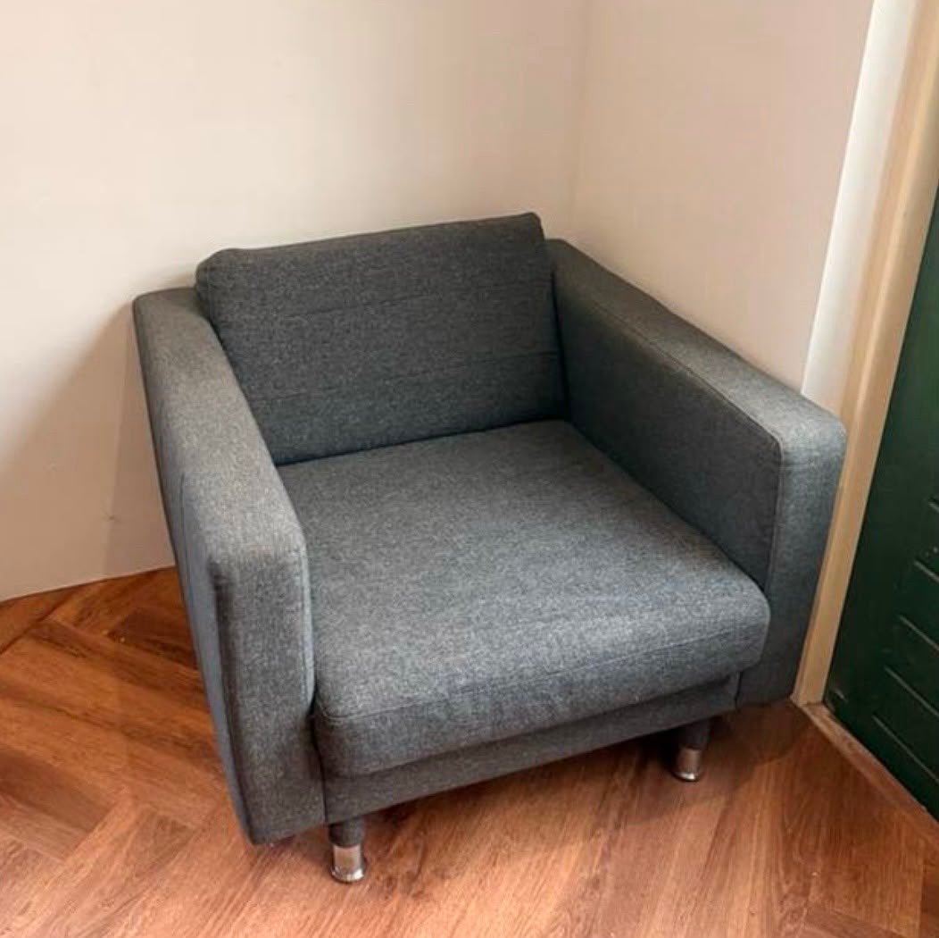 Fauteuil/ stoel ikea Landskrona, Ophalen, Gebruikt, Eenpersoons, 75 tot 100 cm