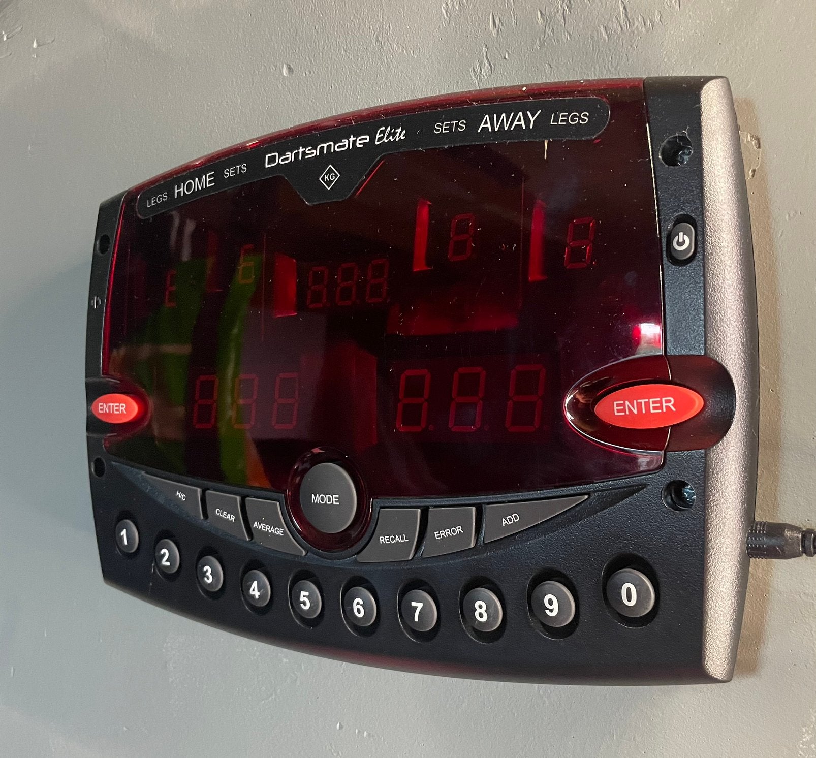 Dartsmate elite scoreboard, Ophalen of Verzenden, Zo goed als nieuw, Dartbord
