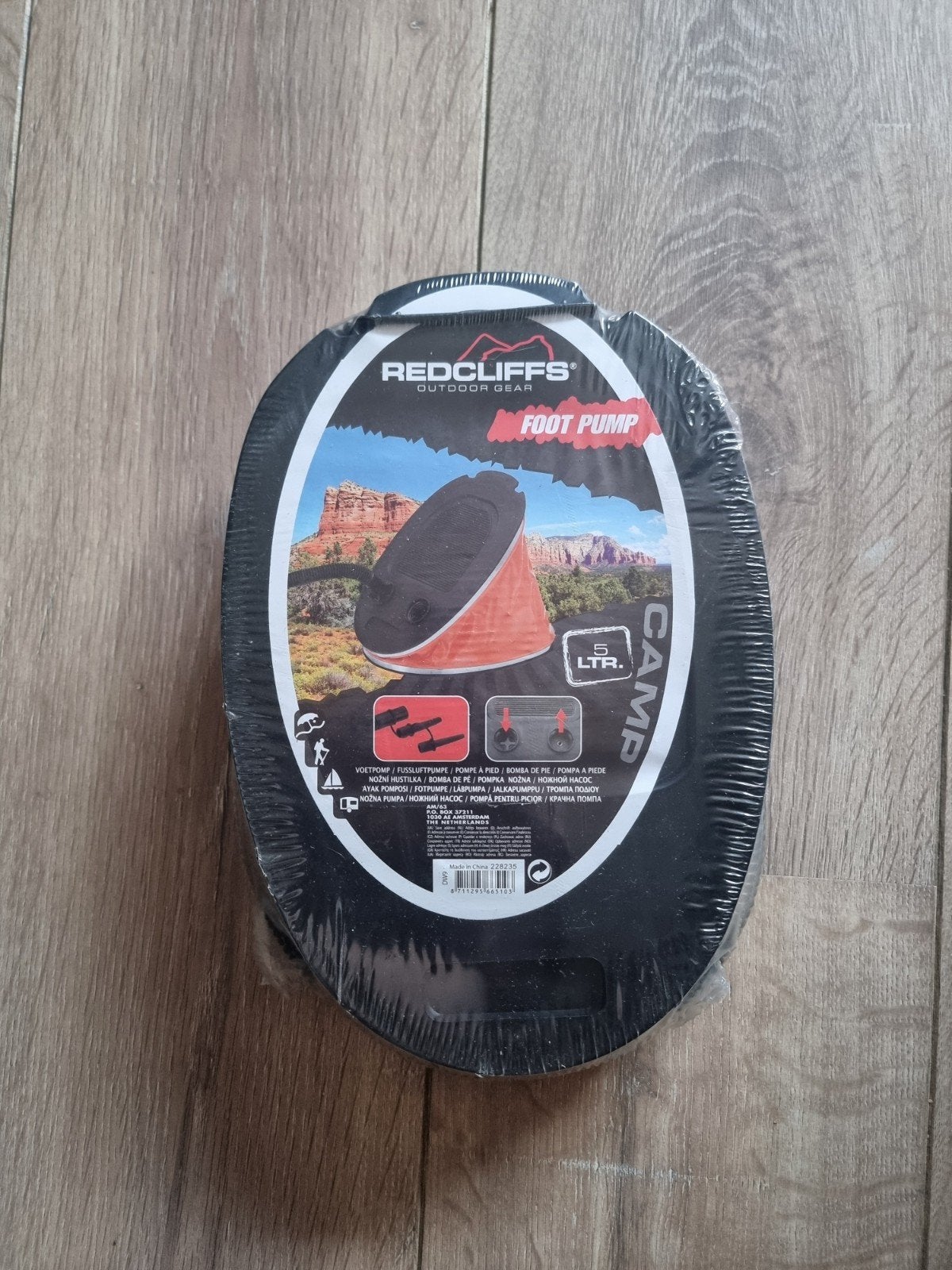 Redcliffs Outdoor Gear Voetpomp 5 Ltr. - Nieuw, Ophalen, Nieuw