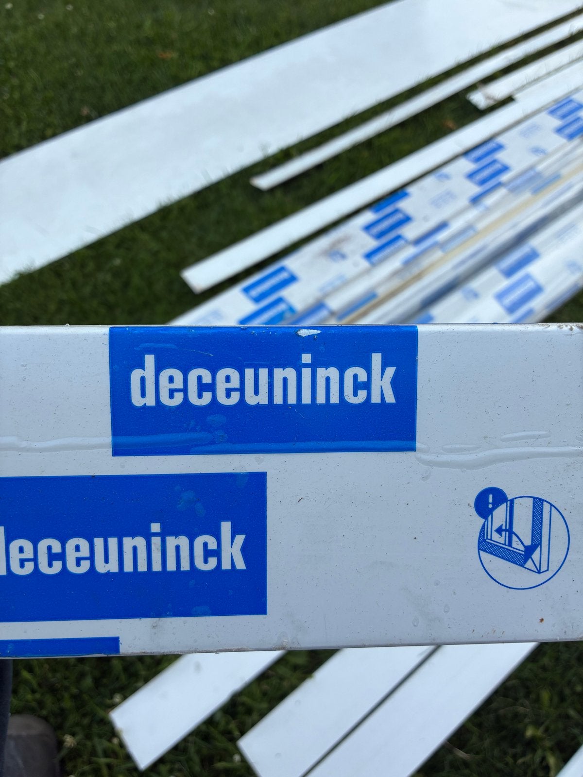 Deceuninck kozijnprofielen, kunststof aftimmer profielen, Ophalen, Kunststof, 225 cm of meer, Overige typen