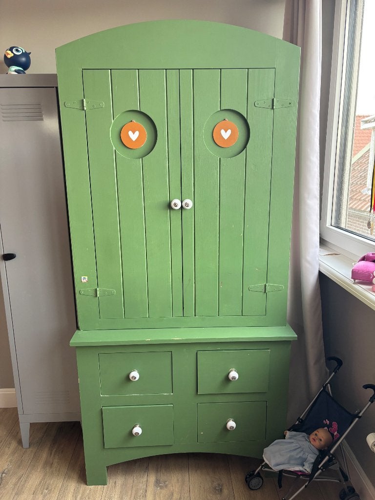 Kledingkast voor kinderkamer, Kinderen en Baby's, Kinderkamer | Commodes en Kasten, Ophalen, Gebruikt, Kast, 50 tot 70 cm