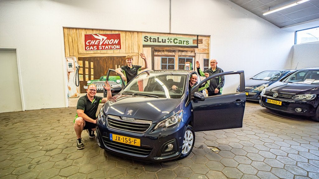 Fiat Seicento 1.1 Young/STUURBEKRACHTEGING/N.A.P/, Auto's, Voorwielaandrijving, Stof, Zwart, Zwart