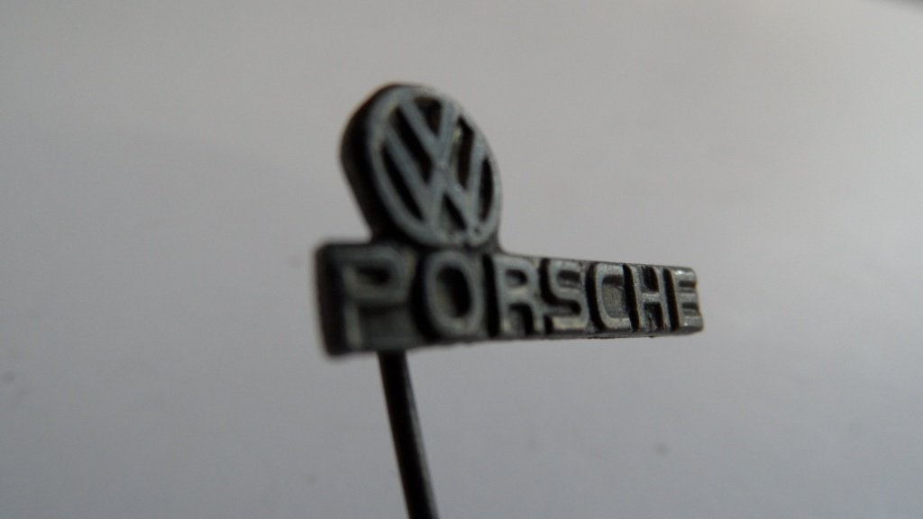 VW Porsche 914 oldtimerauto speld, Verzenden, Gebruikt, Merk, Speldje of Pin