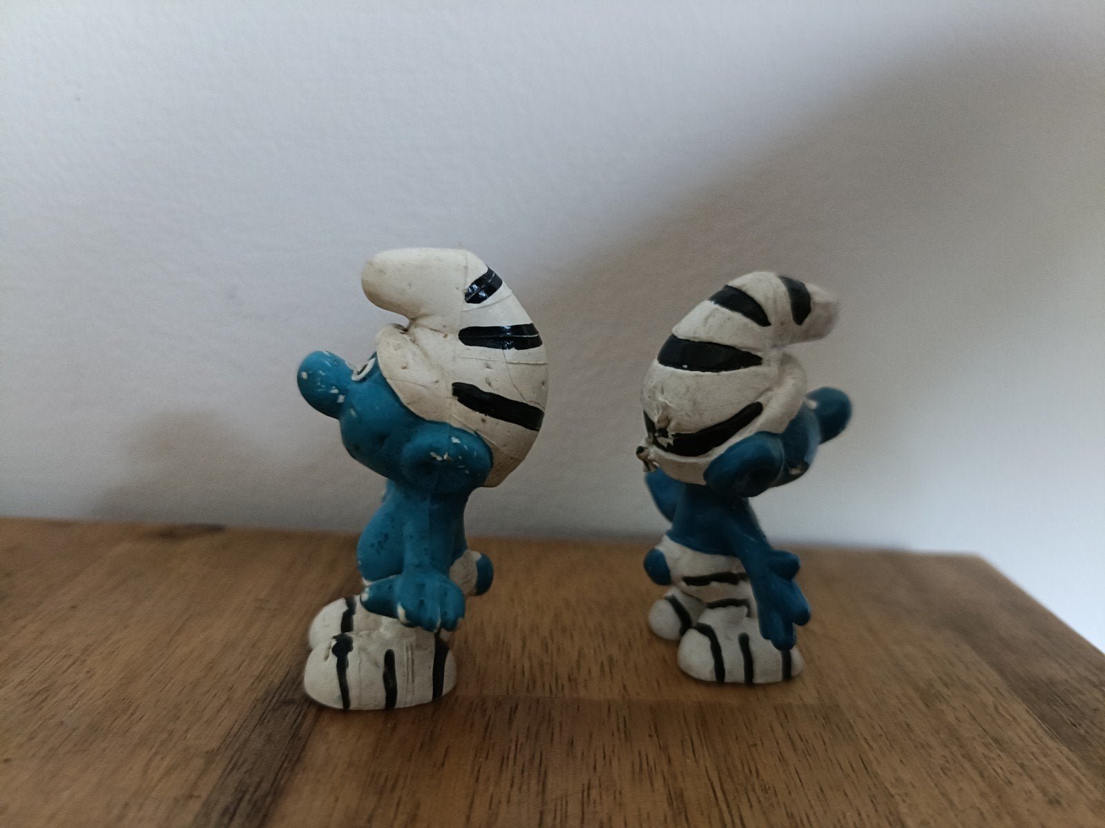 2 gevangenen smurfen, Ophalen of Verzenden, Gebruikt, Verschillende Smurfen