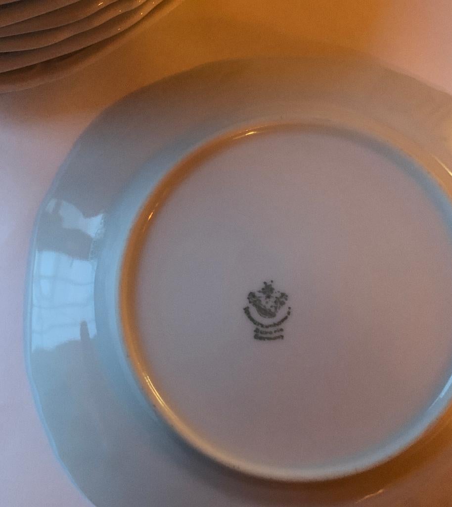 Bavaria Servies 12 gebaksbordjes bordjes, Huis en Inrichting, Keuken | Servies, Gebruikt, Ophalen of Verzenden, Bord(en), Overige stijlen
