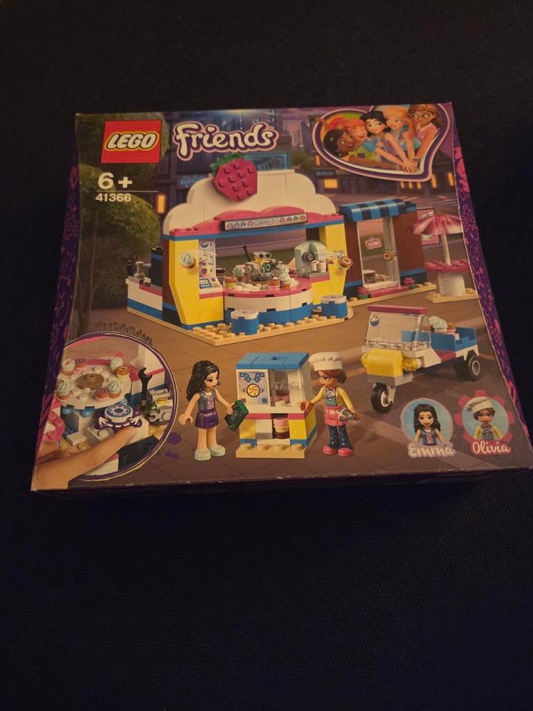 Lego Friends 41366 Olivia's Cupcake Café, Ophalen of Verzenden, Zo goed als nieuw, Complete set, Lego