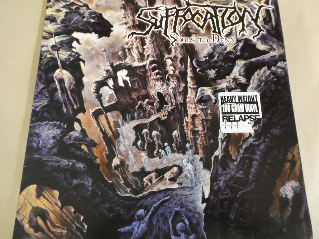 Suffocation – Souls To Deny (2004) zwart, Limited edition, Ophalen of Verzenden, Zo goed als nieuw, 12 inch