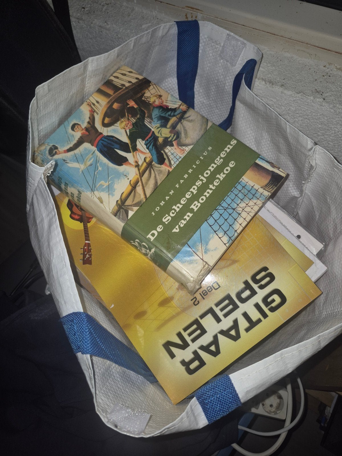 diverse boeken, Ophalen, Gelezen, Johan Fabricius