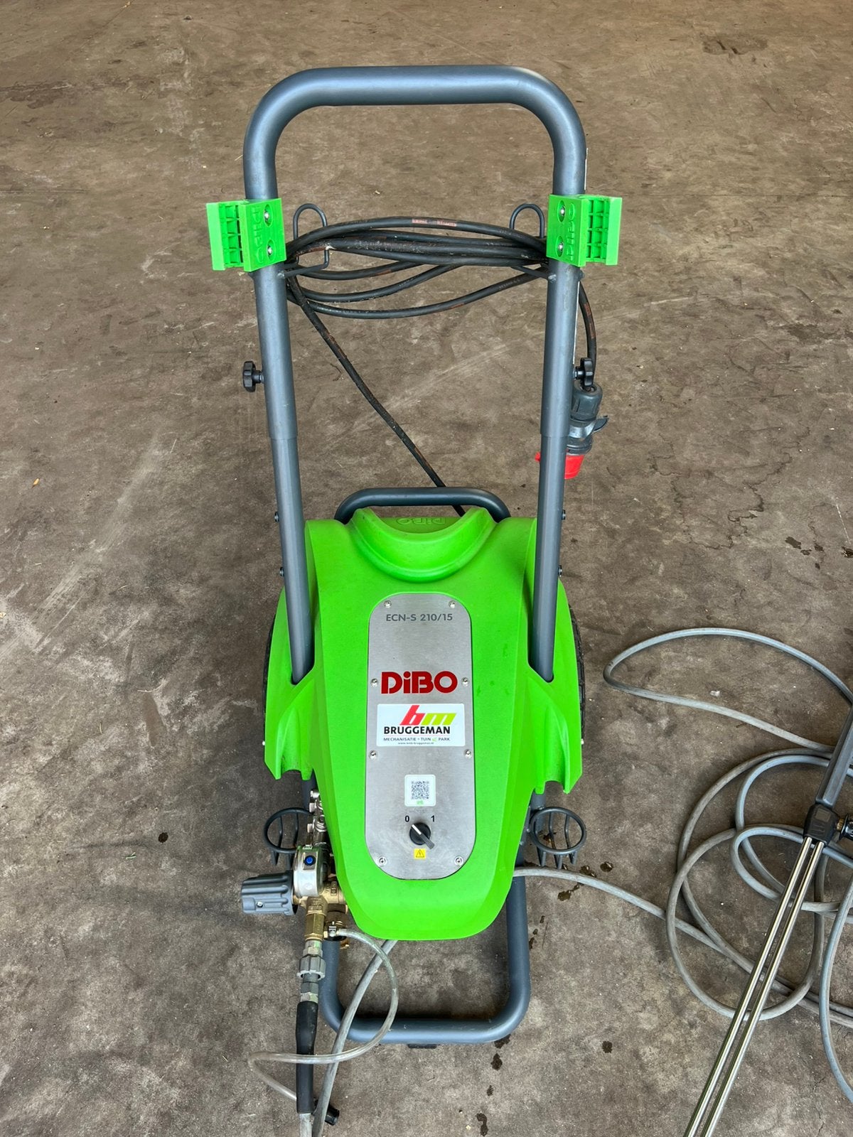 Dibo hogedrukreiniger ECN-S 210/15, Ophalen, Zo goed als nieuw, Elektrisch, Met regelbare waterdruk