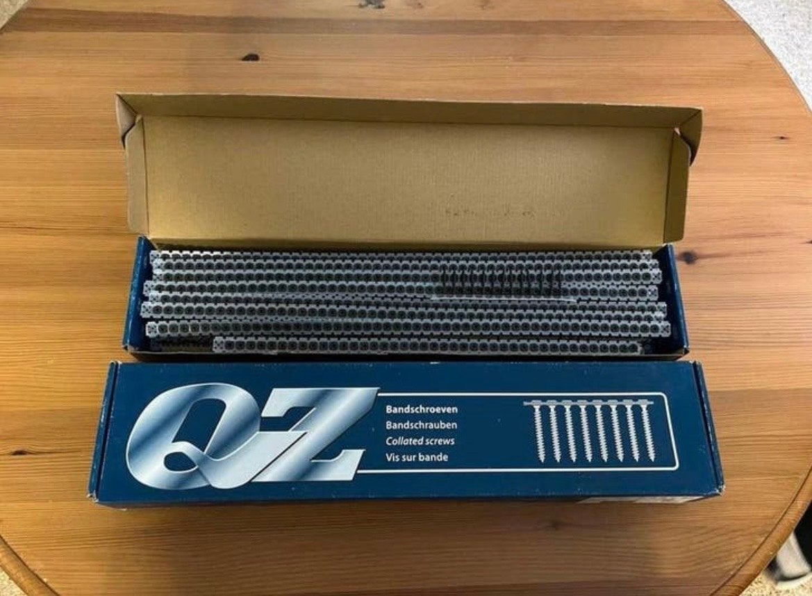 Spijkerbanden QZ bandschroeven diverse maten, Ophalen of Verzenden, Nieuw, Minder dan 50 mm, Schroeven