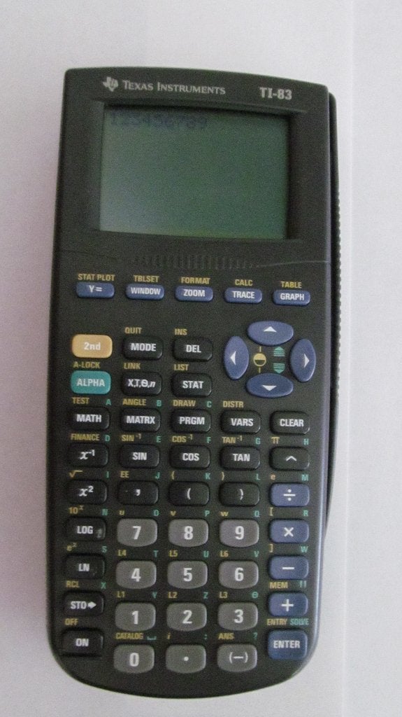 Texas instruments TI 83, Ophalen, Gebruikt