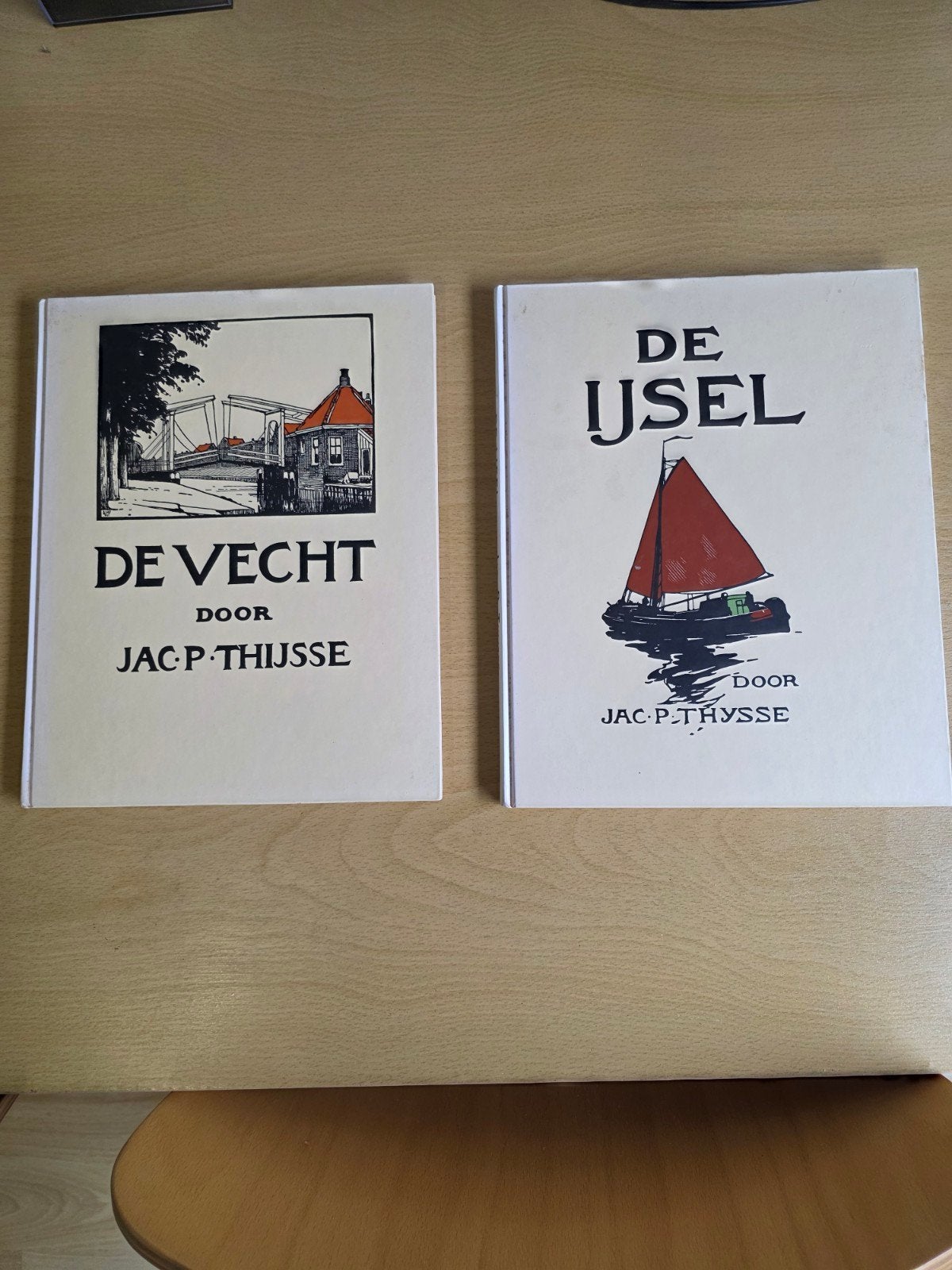Jac. P. Thijsse - De Vecht & De IJsel - 2 boeken, Boeken, Ophalen of Verzenden, Zo goed als nieuw, Jac. P. Thijsse, Nederland