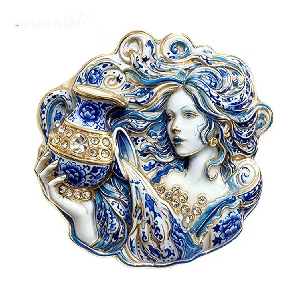 Nieuwe Broche - Diverse Designs (per stuk), Overige materialen, 4 tot 7 cm, Overige kleuren, Met kristal