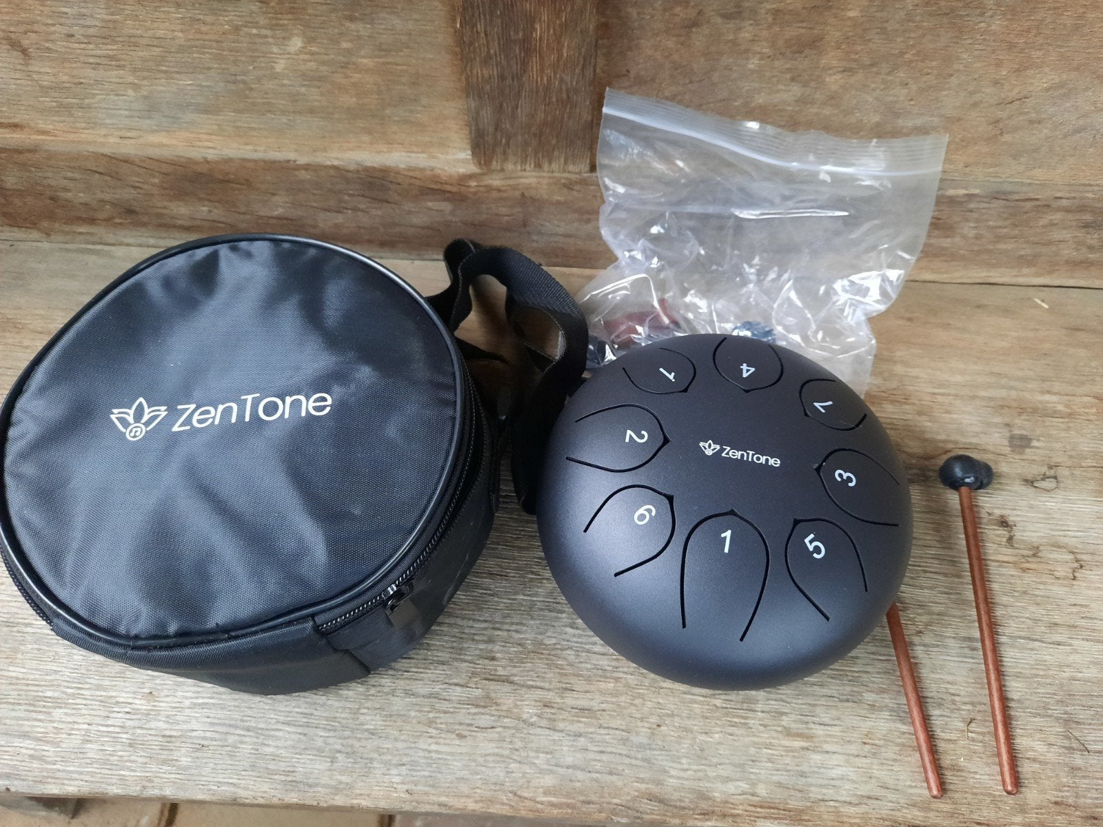 ZenTone Stalen Tongtrommel - Percussie Instrument, Muziek en Instrumenten, Percussie, Ophalen of Verzenden, Zo goed als nieuw
