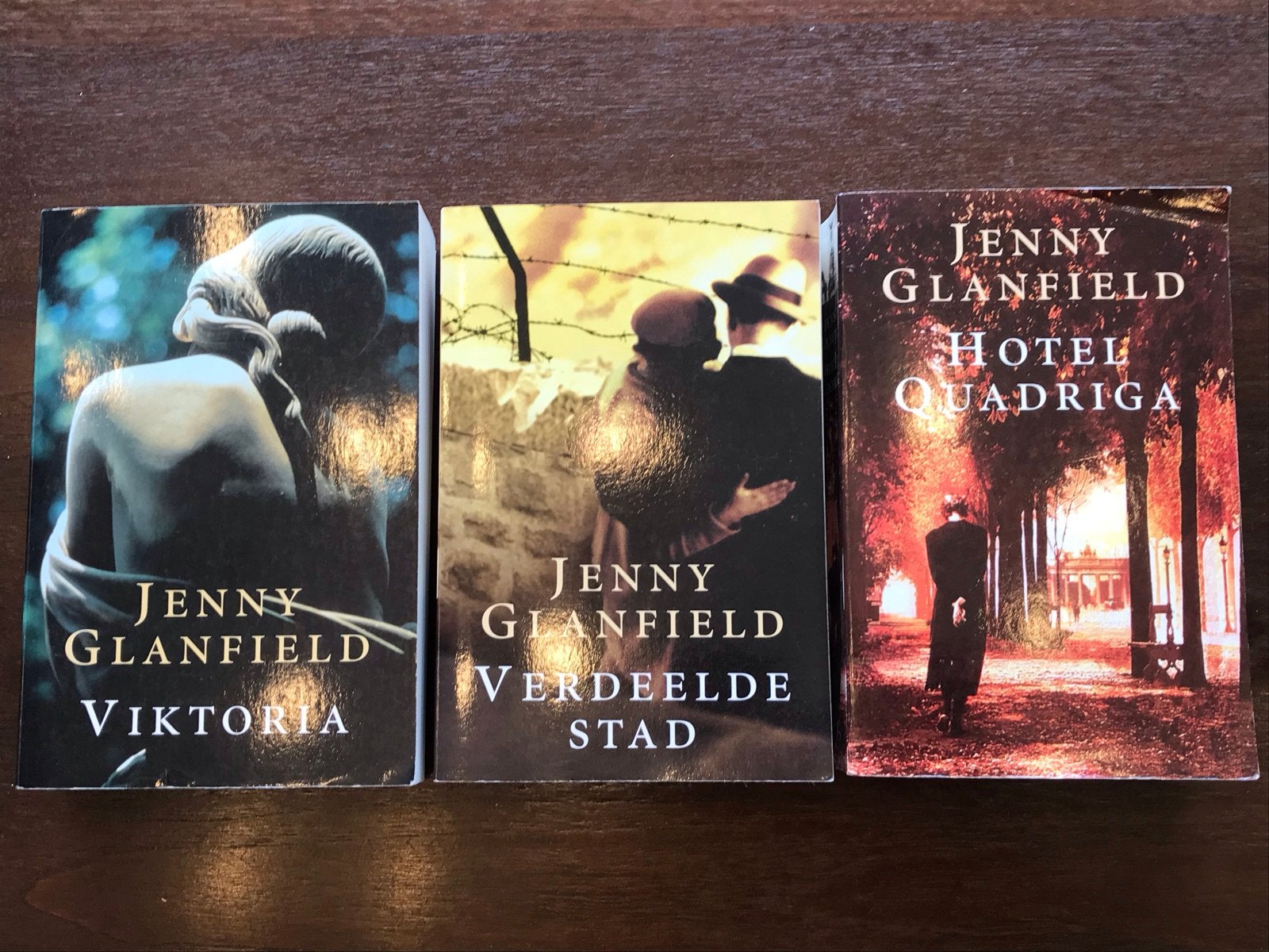Complete Trilogie Jenny Glanfield: Viktoria, Verdeelde Stad,, Boeken, Romans, Ophalen of Verzenden, Gelezen, Nederland