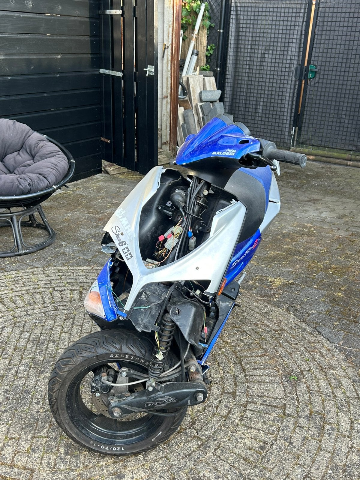 Speedfight 2, Fietsen en Brommers, Scooters | Peugeot, Zo goed als nieuw, Speedfight, Maximaal 45 km/u, Tweetakt, Ophalen