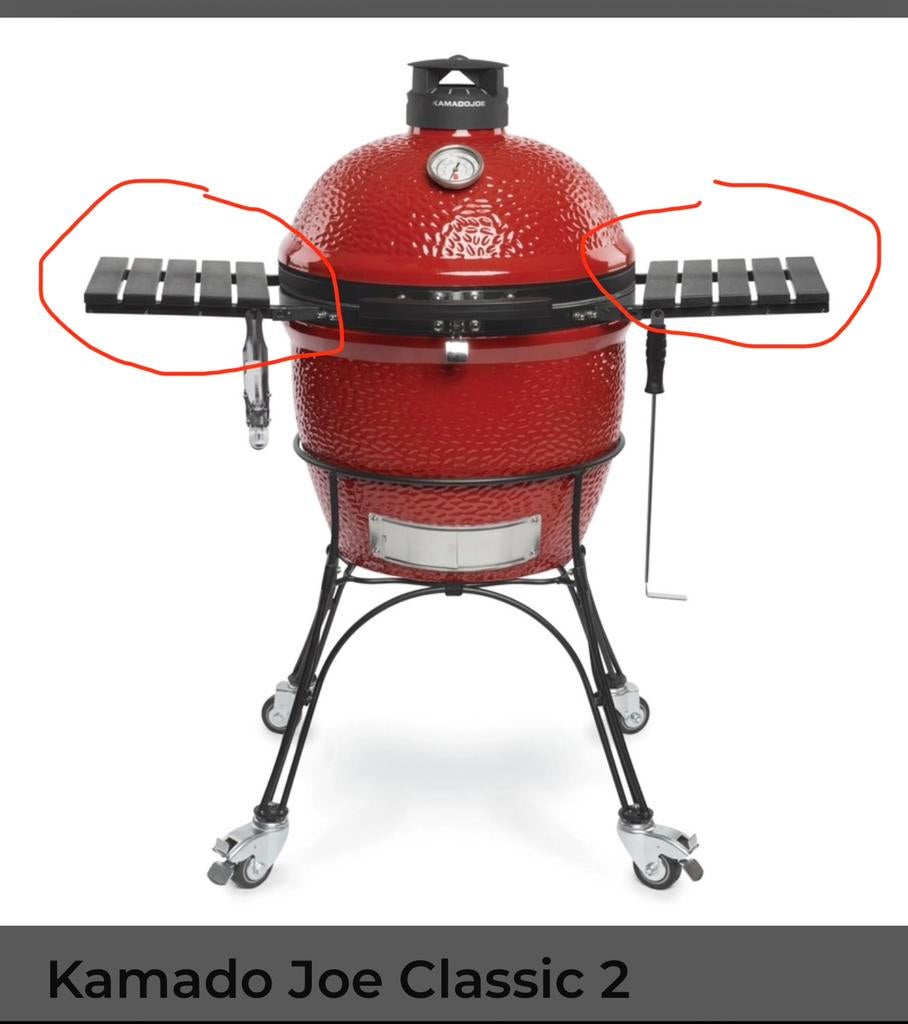 Kamado Joe Classic II zijtafels, Ophalen of Verzenden, Nieuw