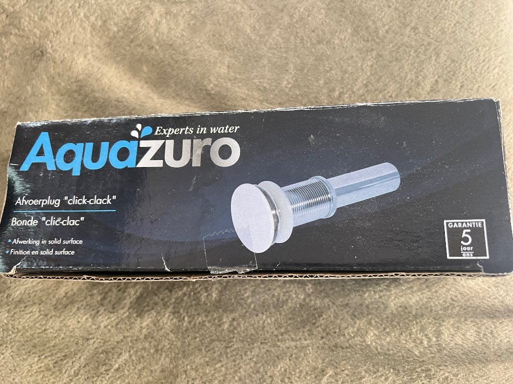 Afvoerplug Aquazuro, Ophalen of Verzenden, Nieuw, Koper, Overige typen