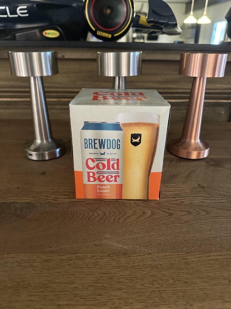 BrewDog Peach Lager 4-pack, Ophalen of Verzenden, Nieuw, Overige merken