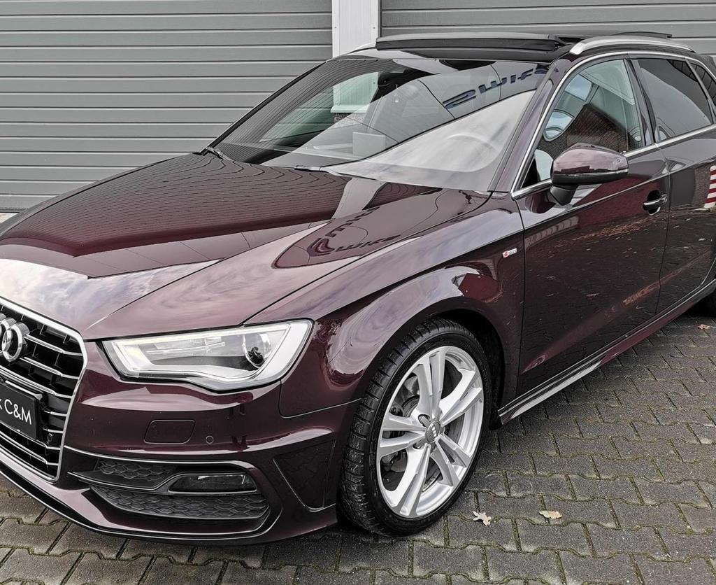 Audi A3 1.4 Tfsi  Sportback S-tronic UNIEK kleur!, 122 pk, 1395 cc, 650 kg, Particulier