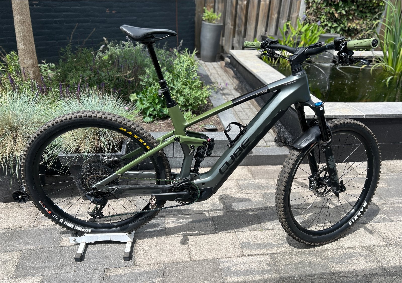 Cube Stereo Hybrid 140 TM 750 E-MTB 2023 XL (z.g.a.n!), Fietsen en Brommers, Fietsen | Mountainbikes en ATB, Fully, Zo goed als nieuw