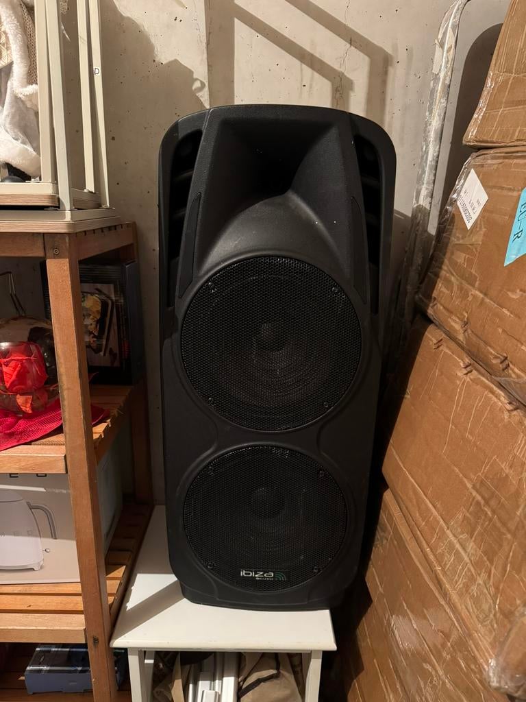 Ibiza sound port225 1200W Bluetooth speaker op accu, Overige merken, Overige typen, Ophalen of Verzenden, Zo goed als nieuw