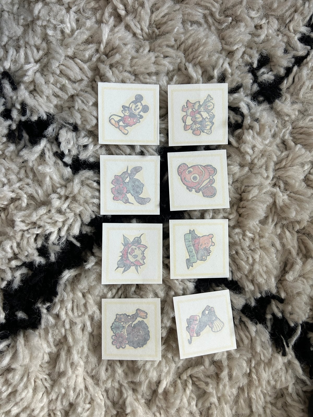 Disney Albert Heijn spaaractie tattoos, Verzenden, Mickey Mouse, Nieuw, Overige typen