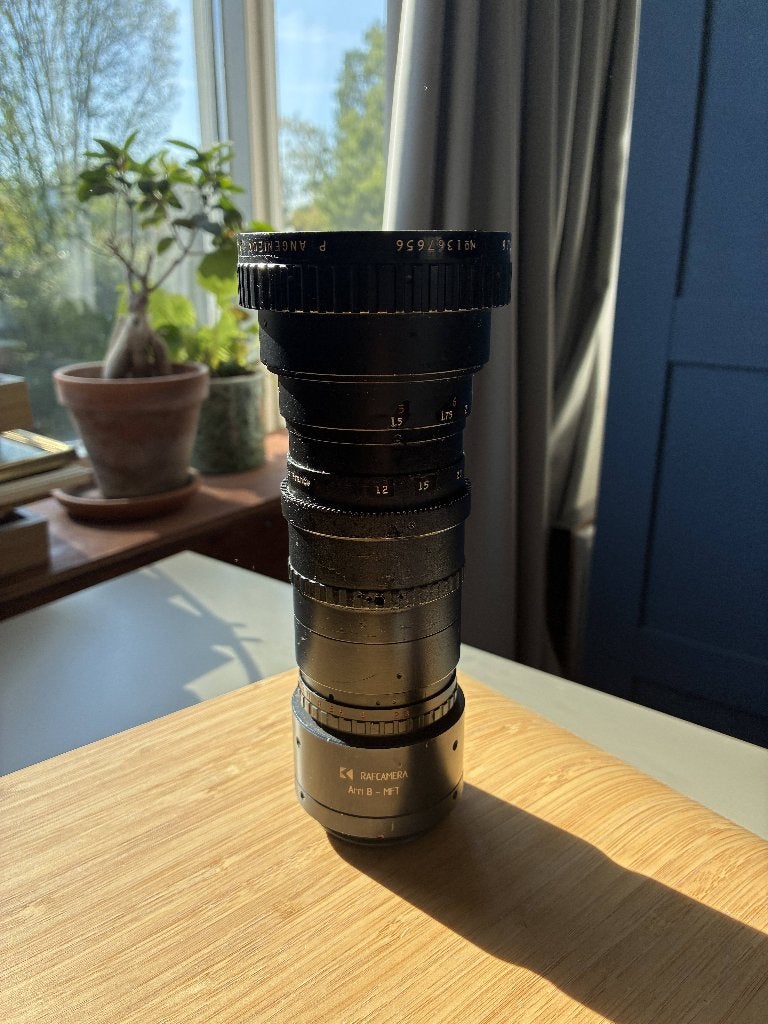 Angenieux-Zoom 12-120mm, Ophalen of Verzenden, Overige soorten, Camera