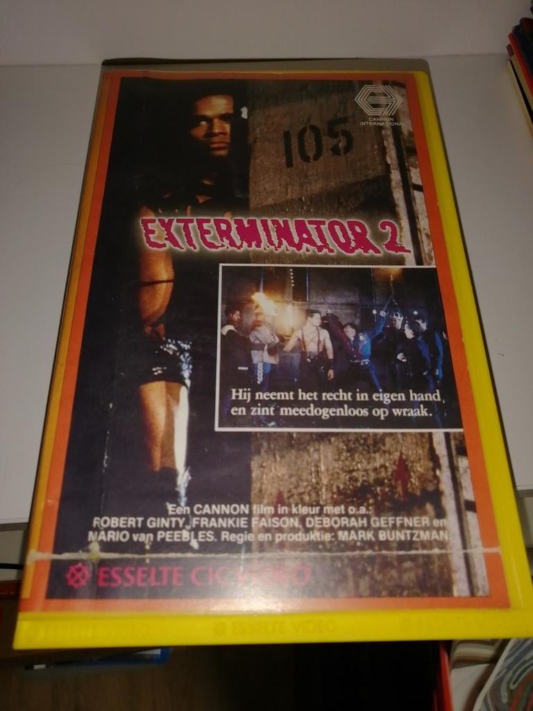 VHS ex-rental - Exterminator 2, Vanaf 16 jaar, Ophalen of Verzenden, Gebruikt, Horror