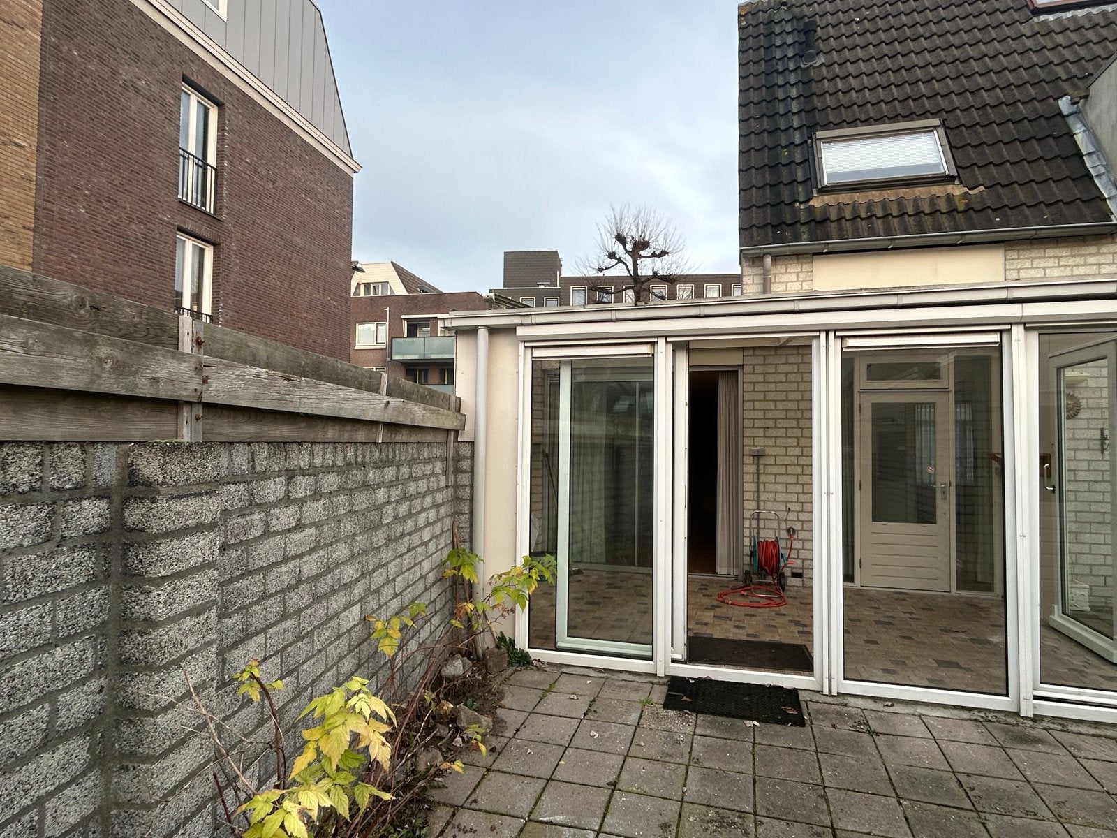 Screens met Somfy motoren (6x 1m, 1x 4m dak), Tuin en Terras, Zonneschermen, Ophalen, Elektrisch, Zo goed als nieuw, 250 cm tot 450 cm