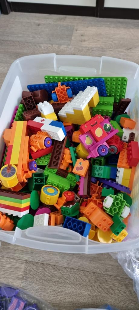 18.5 kilo BioBuddi bouwstenen (compatibel met Duplo), Ophalen of Verzenden, Zo goed als nieuw, Losse stenen, Duplo