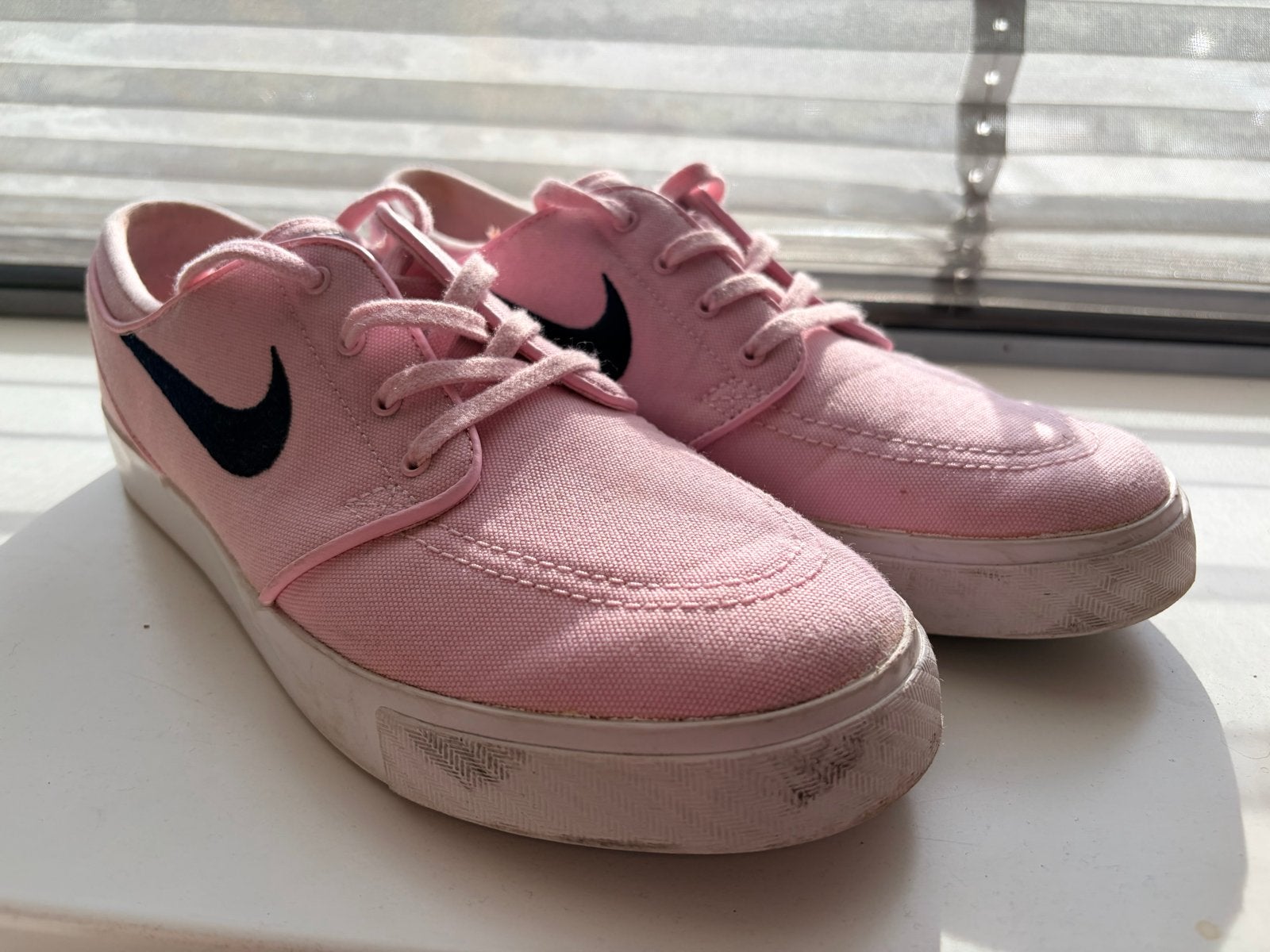 Roze Nike Stefan Janoski sneakers - Maat 42, Ophalen of Verzenden, Gedragen, Roze, Sneakers of Gympen