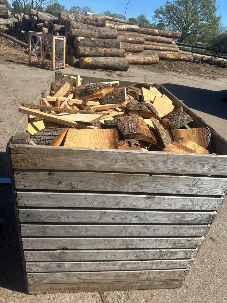 Zaagkappen. Hout. Haardhout, Tuin en Terras, Haardhout, Minder dan 3 m³, Ophalen